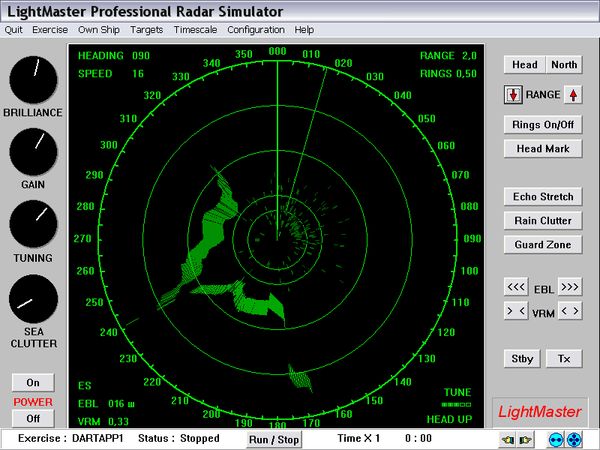 LightMaster Professional Radar Simulator